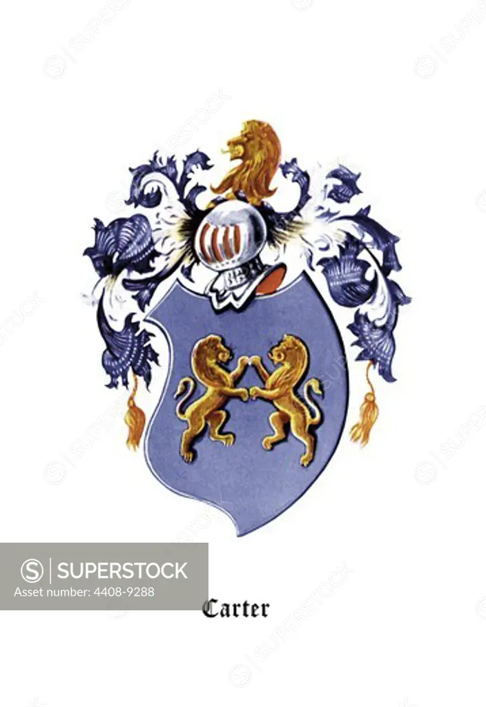 Bancroft, Heraldry - Crests
