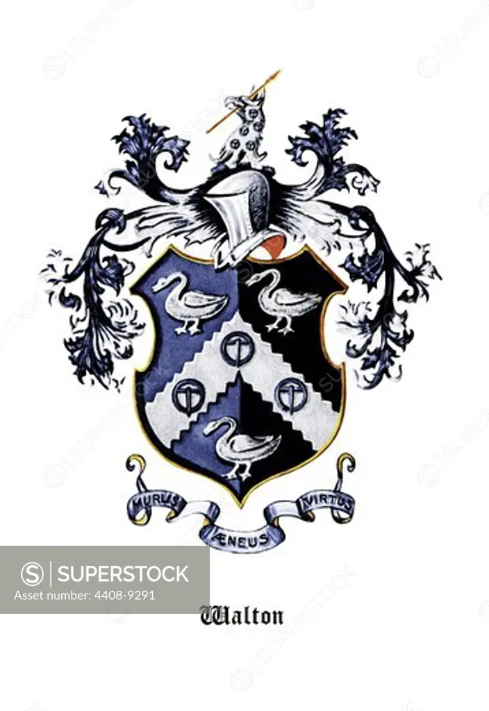 Carter, Heraldry - Crests