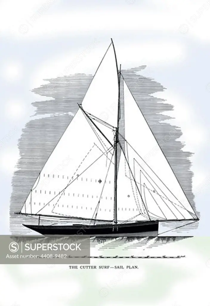 Cutter Surf, Ships - Sailboats