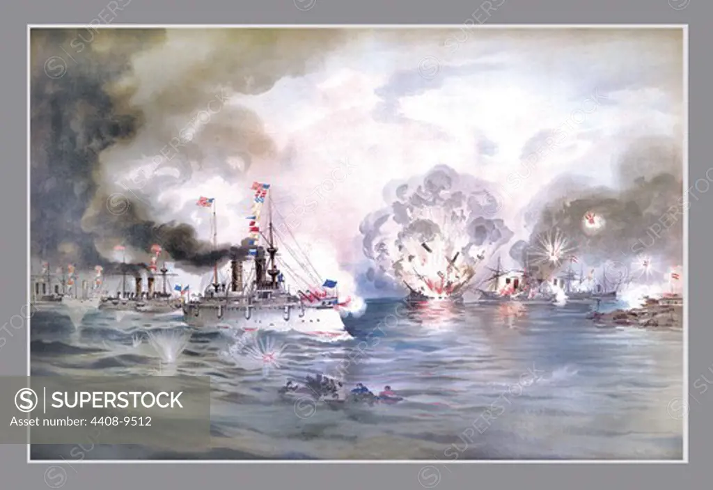 Naval Battle, Manila, Spanish Civil War