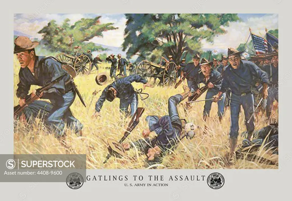Gatlings to the Assault, Civil War - USA
