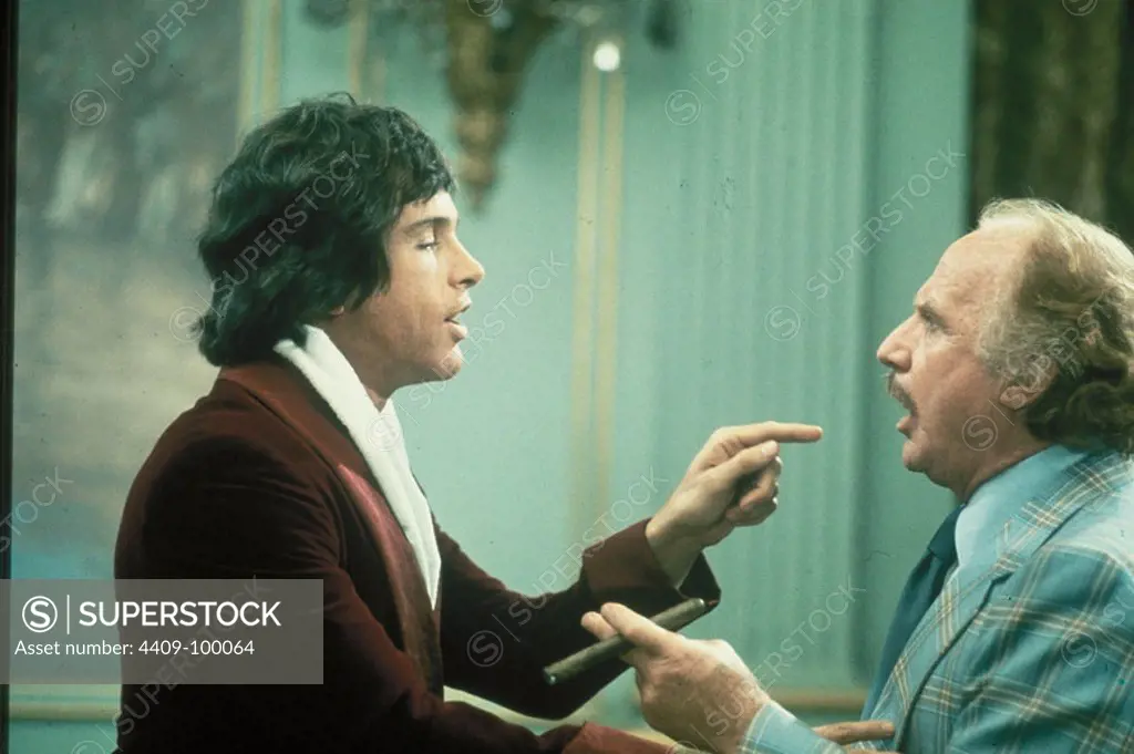 WARREN BEATTY and JACK WARDEN in HEAVEN CAN WAIT (1978), directed by WARREN BEATTY and BUCK HENRY.