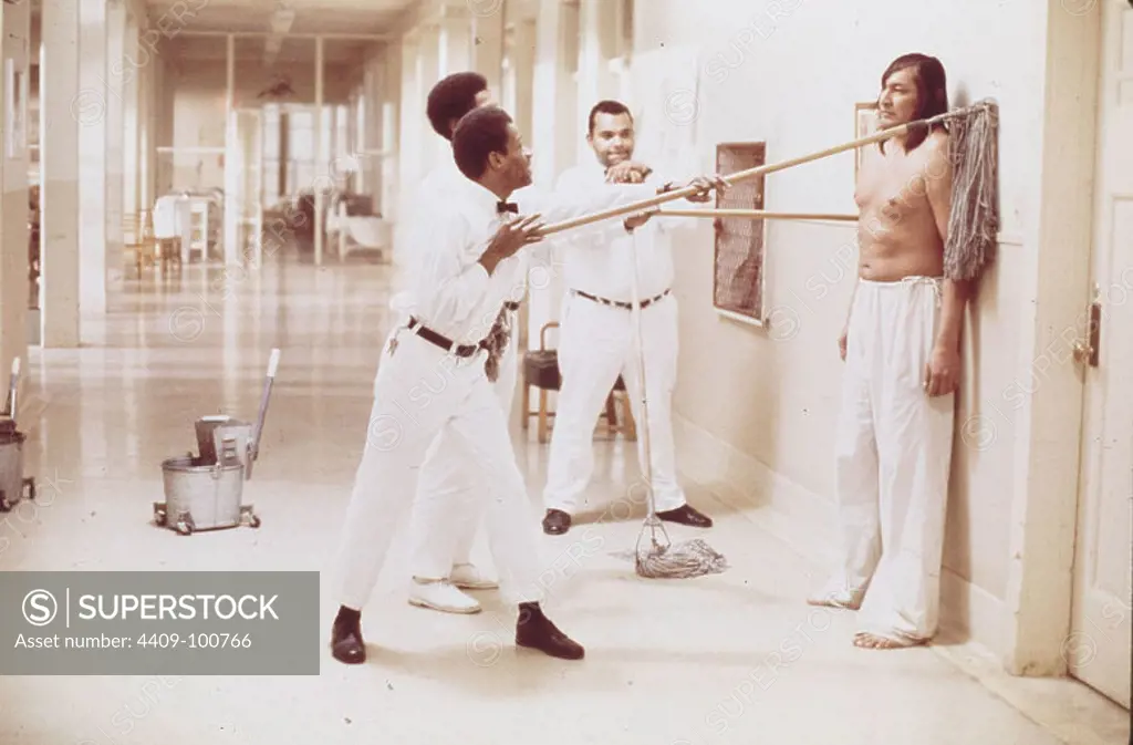 WILL SAMPSON in ONE FLEW OVER THE CUCKOO'S NEST (1975), directed by MILOS FORMAN.