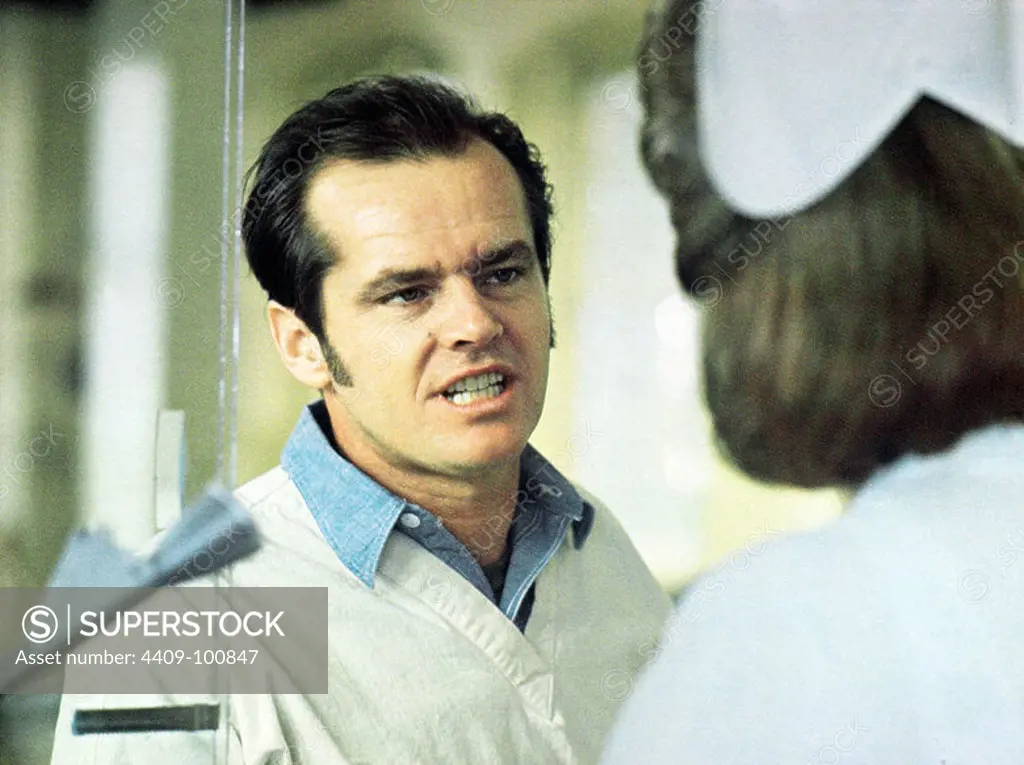 JACK NICHOLSON in ONE FLEW OVER THE CUCKOO'S NEST (1975), directed by MILOS FORMAN.