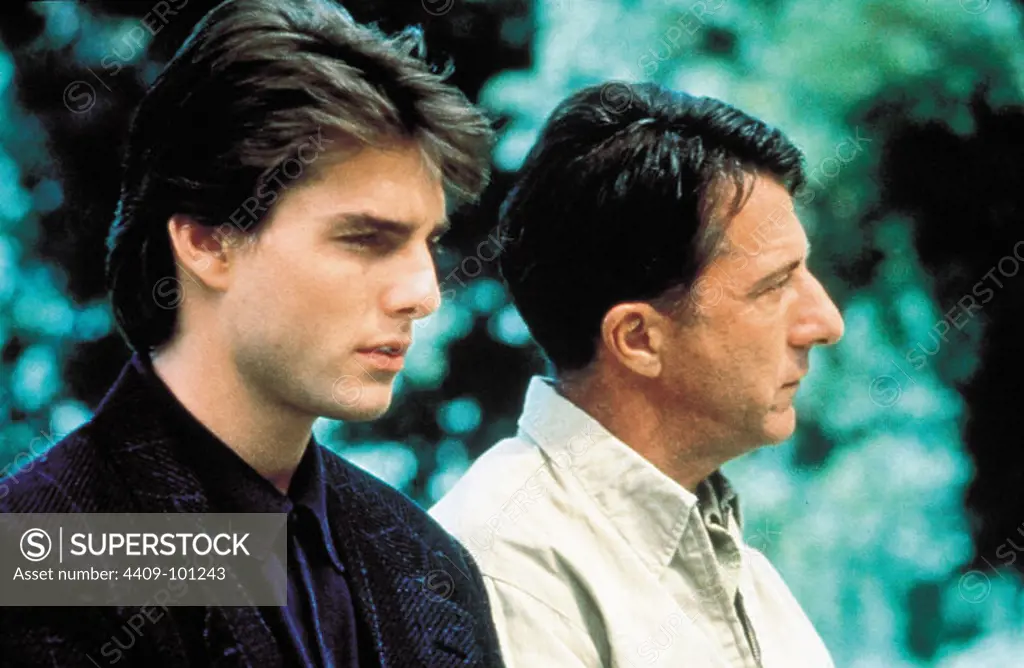 TOM CRUISE and DUSTIN HOFFMAN in RAIN MAN (1988), directed by BARRY LEVINSON.