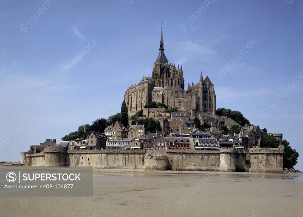 PANORAMICA. Location: EXTERIOR. MONT SAN MICHEL. France.