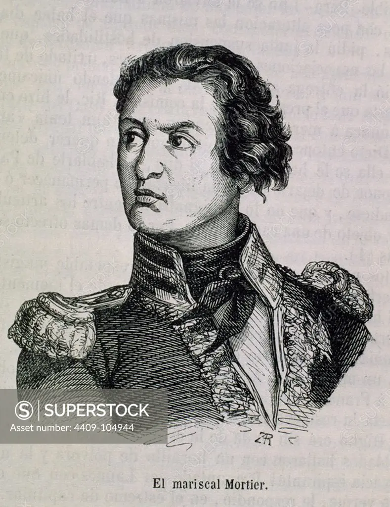 EL MARISCAL MORTIER DUQUE DE TREVISO (1768-1835).