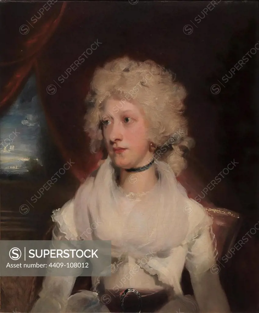 Thomas Lawrence / 'Miss Marthe Carr', ca. 1789, British School, Oil on canvas, 76 cm x 64 cm, P03012. Museum: MUSEO DEL PRADO, MADRID, SPAIN.