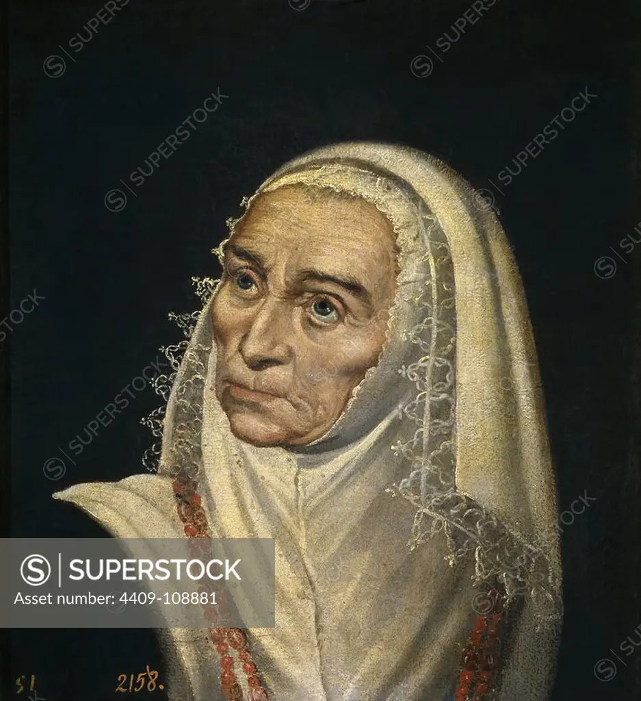 Anonymous / 'Magdalena Ruiz', ca. 1580, Spanish School, Oil on canvas, 50 cm x 40 cm, P00862. Museum: MUSEO DEL PRADO, MADRID, SPAIN.