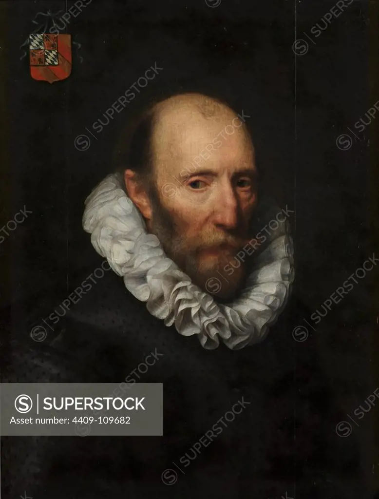 Michiel Janszoon van Mierevelt / 'Retrato de un señor de la familia Van Beijeren van Schagen (¿Johan van Beijeren van Schagen)', 1610-1615, Dutch School, Oil on canvas, 63 cm x 48 cm, P02977. Museum: MUSEO DEL PRADO, MADRID, SPAIN.