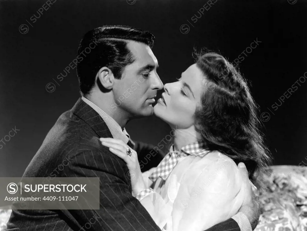CARY GRANT and KATHARINE HEPBURN in THE PHILADELPHIA STORY (1940), directed by GEORGE CUKOR.
