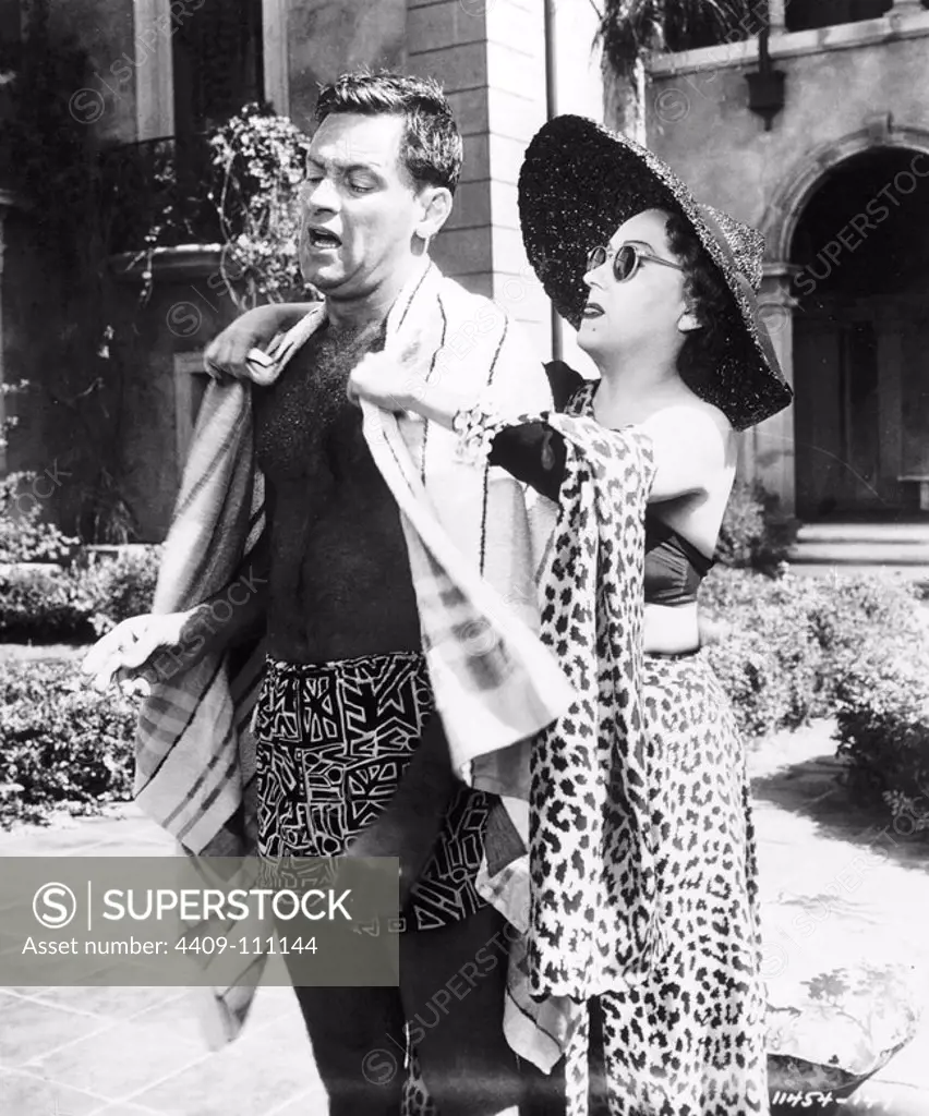 GLORIA SWANSON and WILLIAM HOLDEN in SUNSET BLVD. (1950), directed by BILLY WILDER.