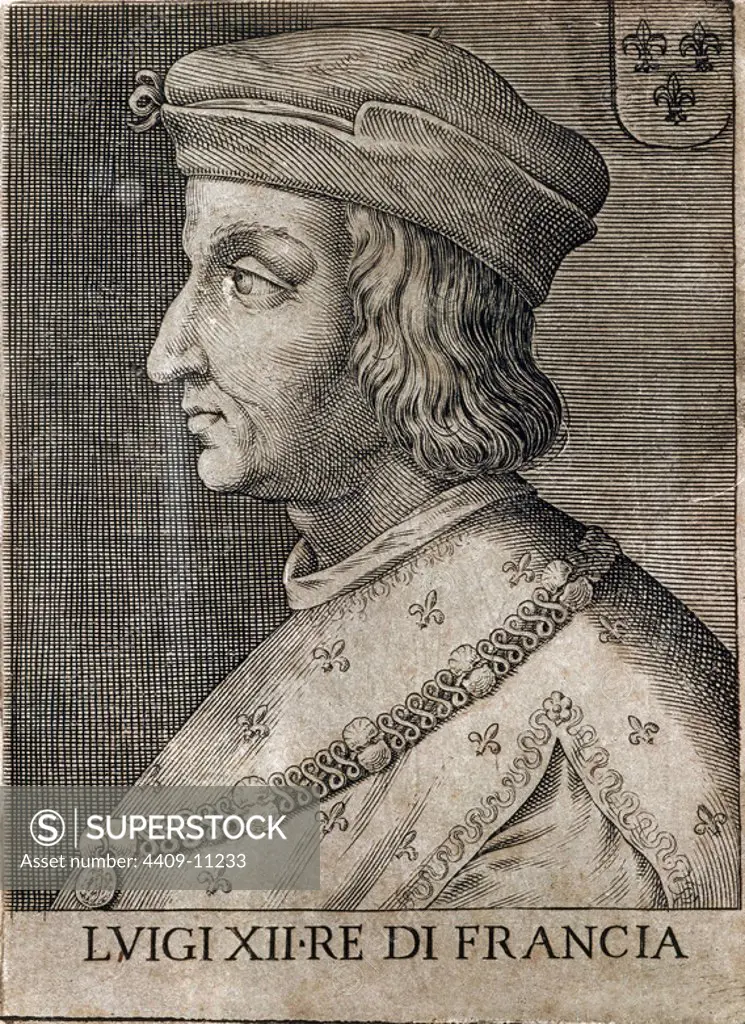 LUIS XII REY DE FRANCIA (1462-1515). Location: MUSEO. Rome. ITALIA.