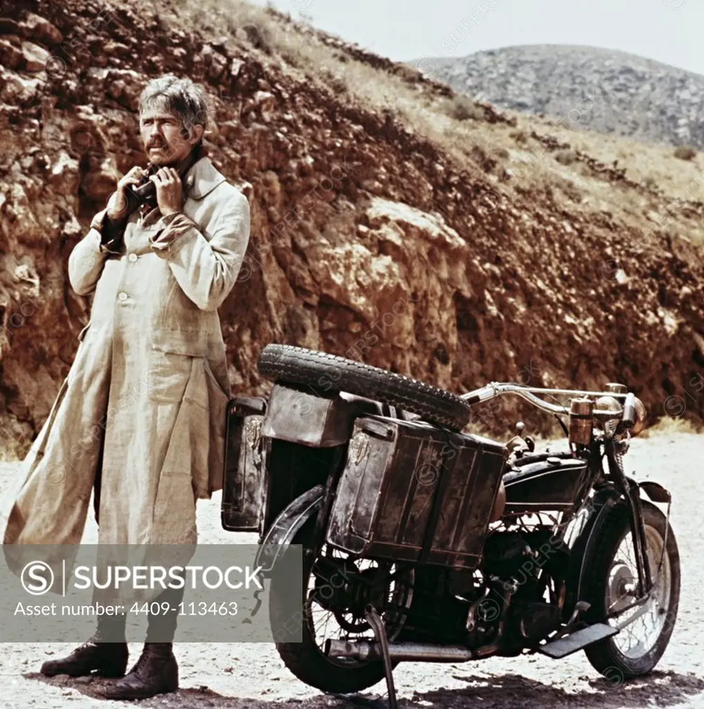 JAMES COBURN in DUCK, YOU SUCKER (1971) -Original title: GIU LA TESTA-, directed by SERGIO LEONE.