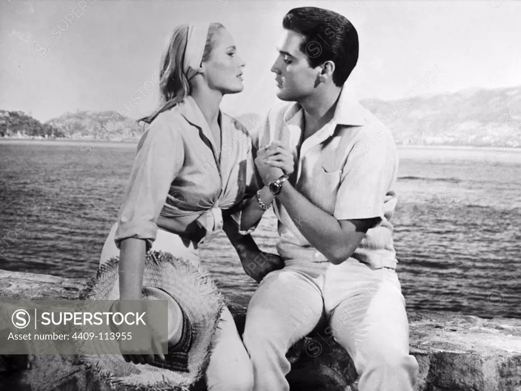 URSULA ANDRESS and ELVIS PRESLEY in FUN IN ACAPULCO (1963), directed by RICHARD THORPE.