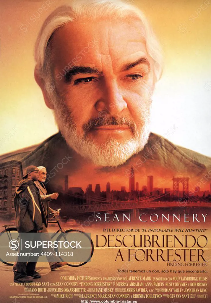 FINDING FORRESTER (2000), directed by GUS VAN SANT.