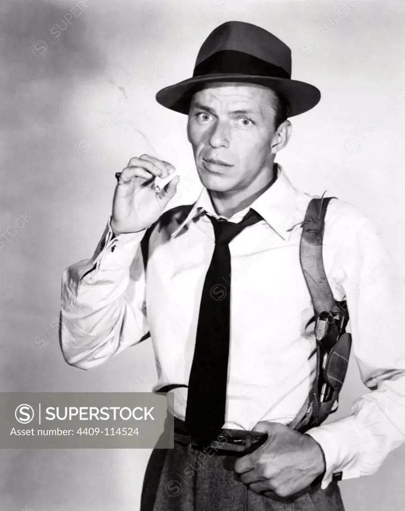 FRANK SINATRA in SUDDENLY (1954), directed by LEWIS ALLEN.