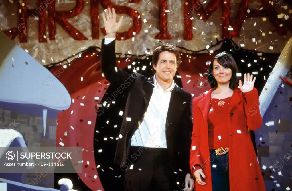 HUGH GRANT and MARTINE MCCUTCHEON in LOVE ACTUALLY (2003), directed by RICHARD CURTIS.