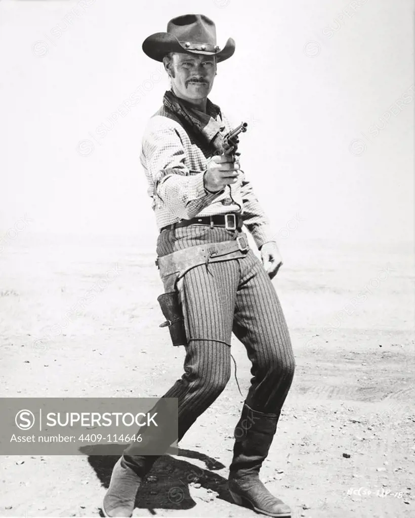 CHUCK CONNORS in THE BIG COUNTRY (1958), directed by WILLIAM WYLER.
