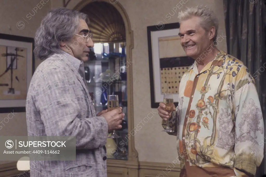 EUGENE LEVY and FRED WILLARD in A MIGHTY WIND (2003), directed by CHRISTOPHER GUEST.
