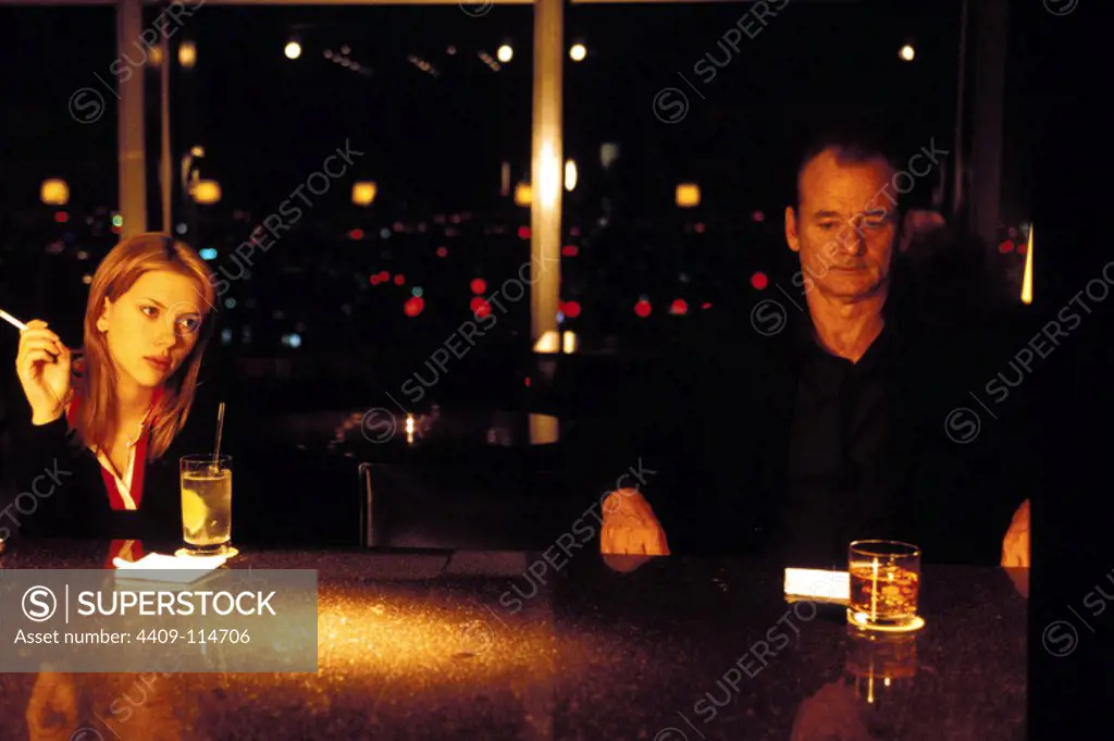 SCARLETT JOHANSSON and BILL MURRAY in LOST IN TRANSLATION (2003), directed by SOFIA COPPOLA.