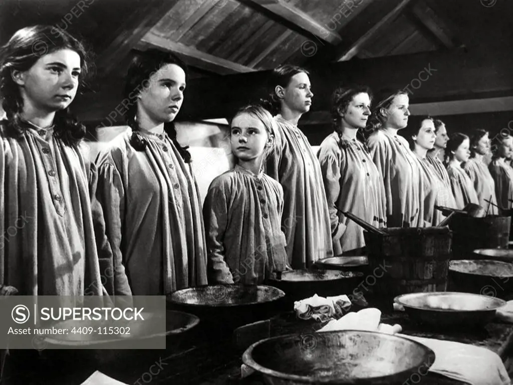 PEGGY ANN GARNER in JANE EYRE (1944), directed by ROBERT STEVENSON.