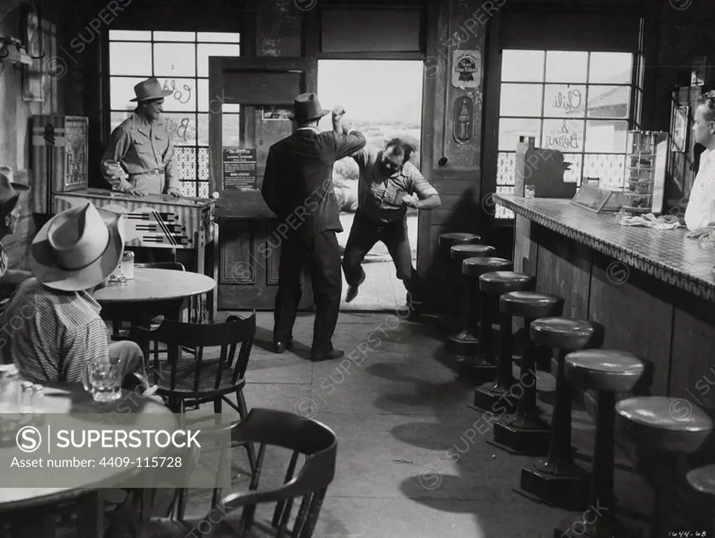 SPENCER TRACY in BAD DAY AT BLACK ROCK (1955), directed by JOHN STURGES.