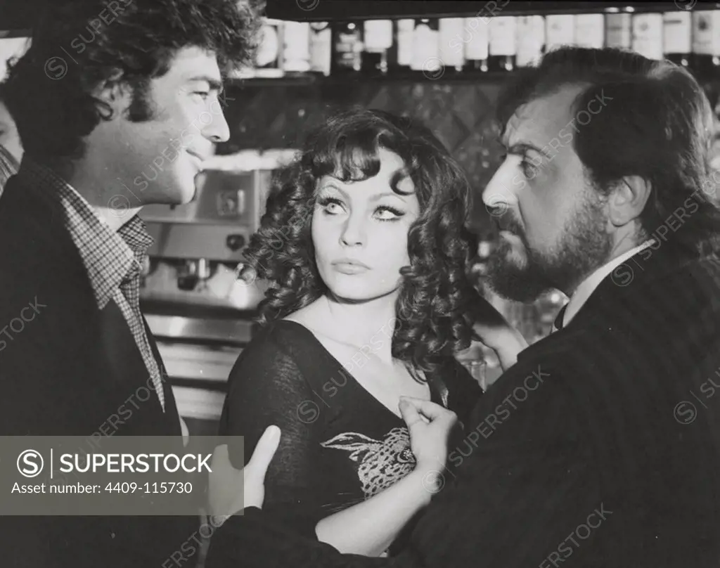 MAXIMO VALVERDE, NADIUSKA and JUAN BORRAS in CHICAS DE ALQUILER (1974), directed by IGNACIO F. IQUINO.
