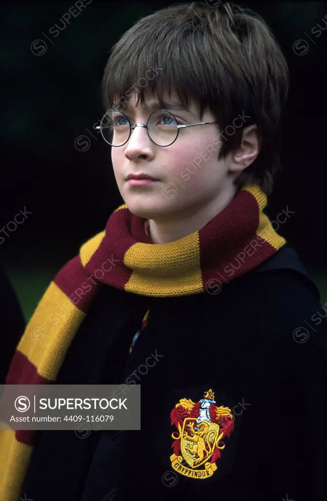 DANIEL RADCLIFFE in HARRY POTTER AND THE SORCERER'S STONE (2001), directed by CHRIS COLUMBUS.
