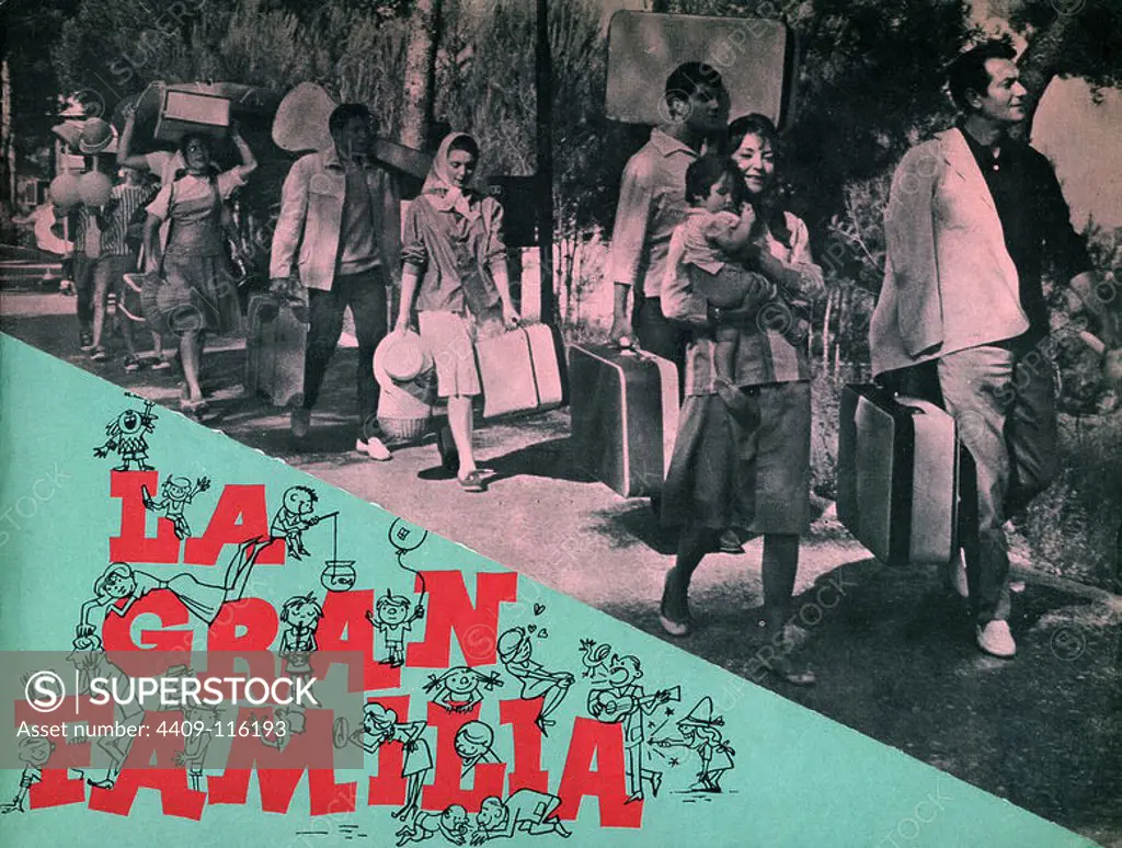 THE BIG FAMILY (1962) -Original title: LA GRAN FAMILIA-, directed by FERNANDO PALACIOS.