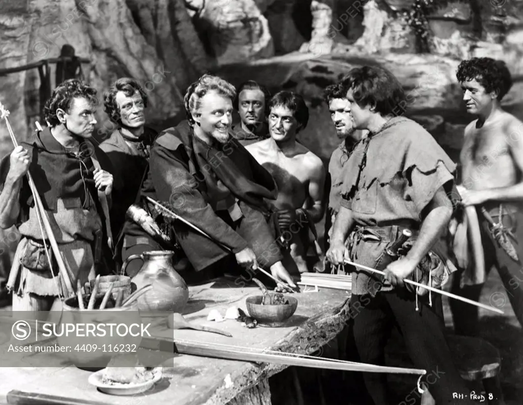 ANTHONY FORWOOD in THE STORY OF ROBIN HOOD AND HIS MERRIE MEN (1952), directed by KEN ANNAKIN.