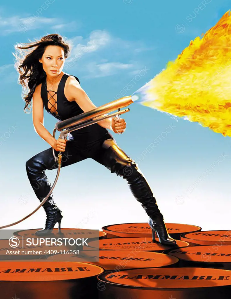 LUCY LIU in CHARLIE'S ANGELS: FULL THROTTLE (2003), directed by MCG.