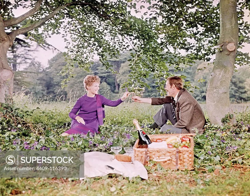 PETER O'TOOLE and PETULA CLARK in GOODBYE, MR CHIPS (1969), directed by HERBERT ROSS.