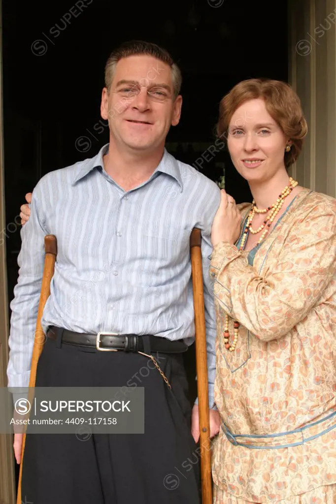 CYNTHIA NIXON and KENNETH BRANAGH in WARM SPRINGS (2005), directed by JOSEPH SARGENT.