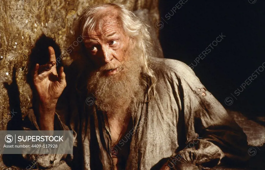 RICHARD HARRIS in THE COUNT OF MONTE CRISTO (2002), directed by KEVIN REYNOLDS.