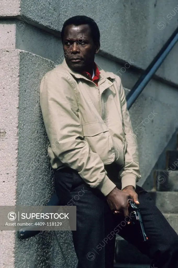 SIDNEY POITIER in SHOOT TO KILL (1988), directed by ROGER SPOTTISWOODE.