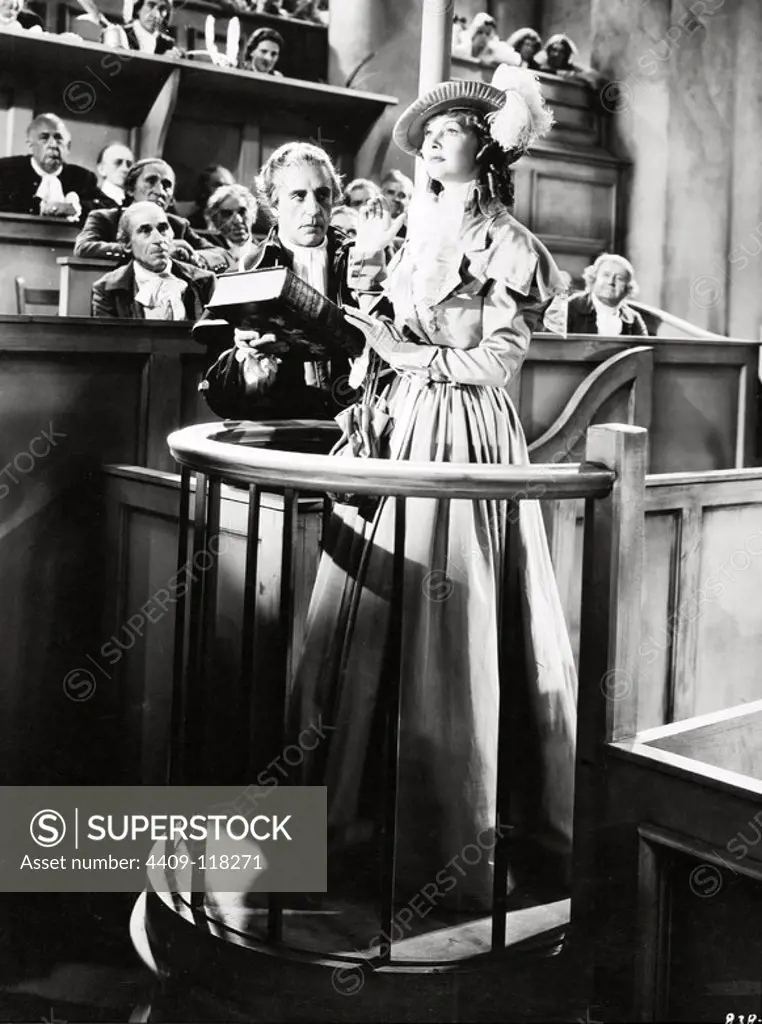 ELIZABETH ALLAN in A TALE OF TWO CITIES (1935), directed by JACK CONWAY.