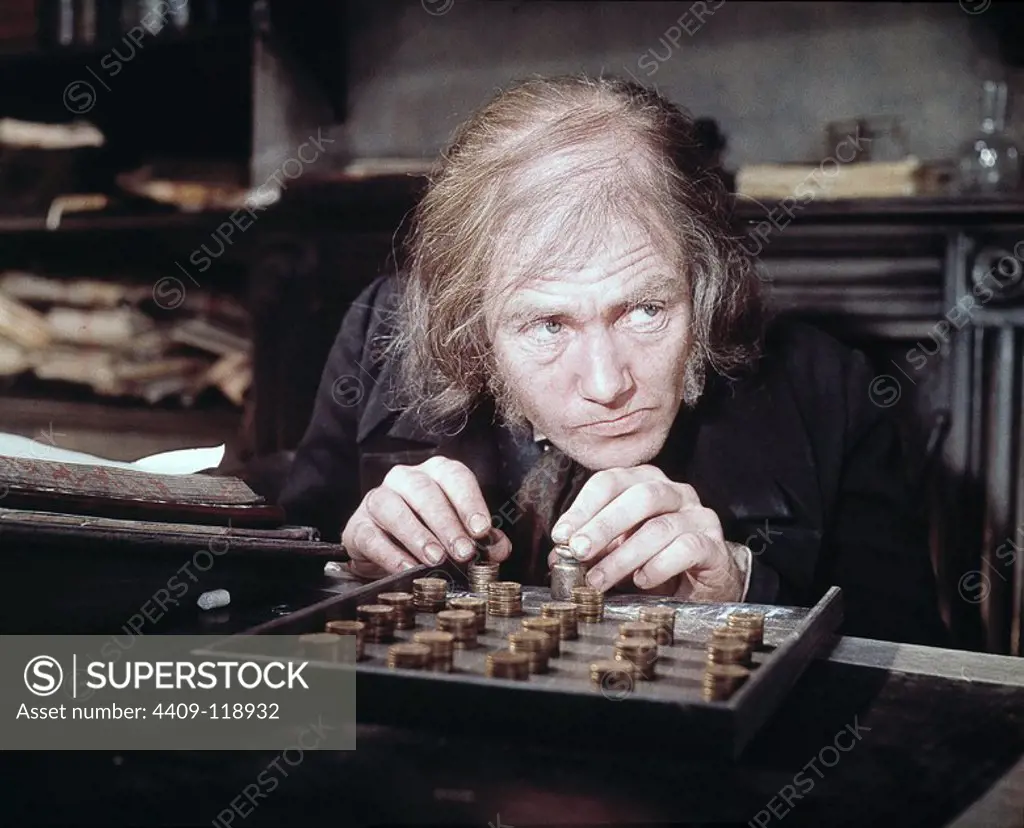 ALBERT FINNEY in SCROOGE (1970), directed by RONALD NEAME.