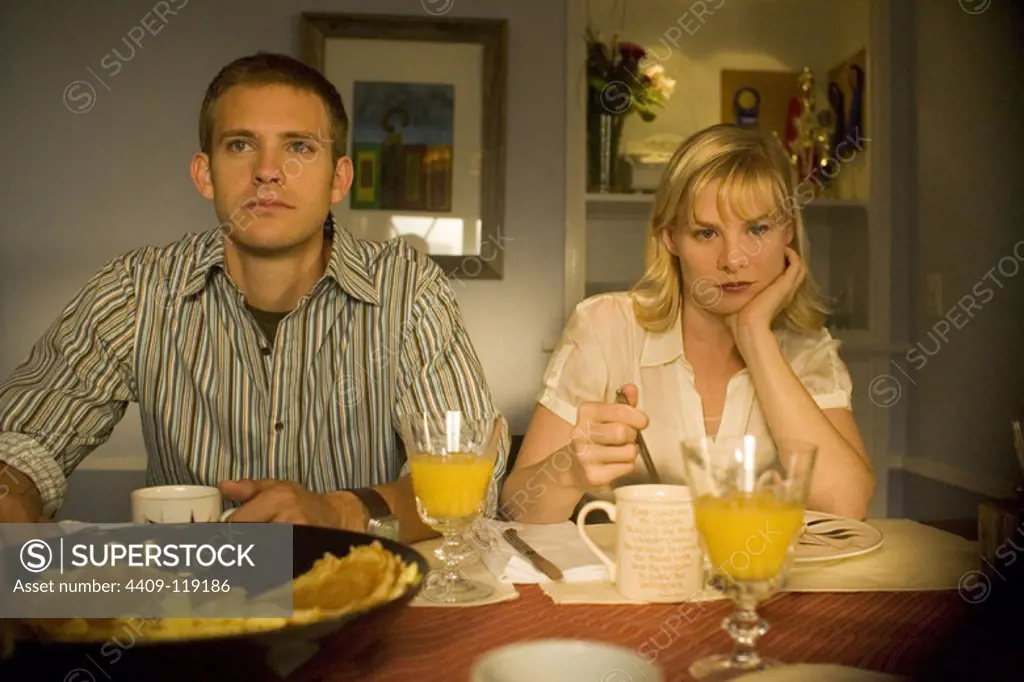 MELINDA PAGE HAMILTON and BRYCE JOHNSON in STAY (2006), directed by BOB GOLDTHWAIT.