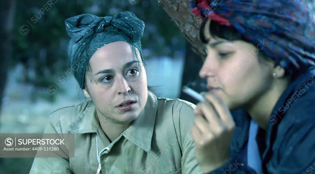 LEIRE BERROCAL and YOIMA VALDES in AGUA CON SAL (2005), directed by PEDRO PEREZ ROSADO.