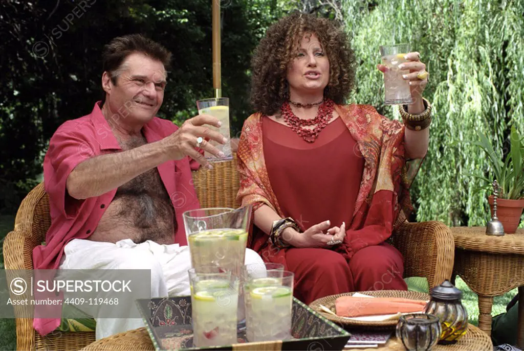 FRED WILLARD and JENNIFER COOLIDGE in DATE MOVIE (2006), directed by AARON SELTZER.