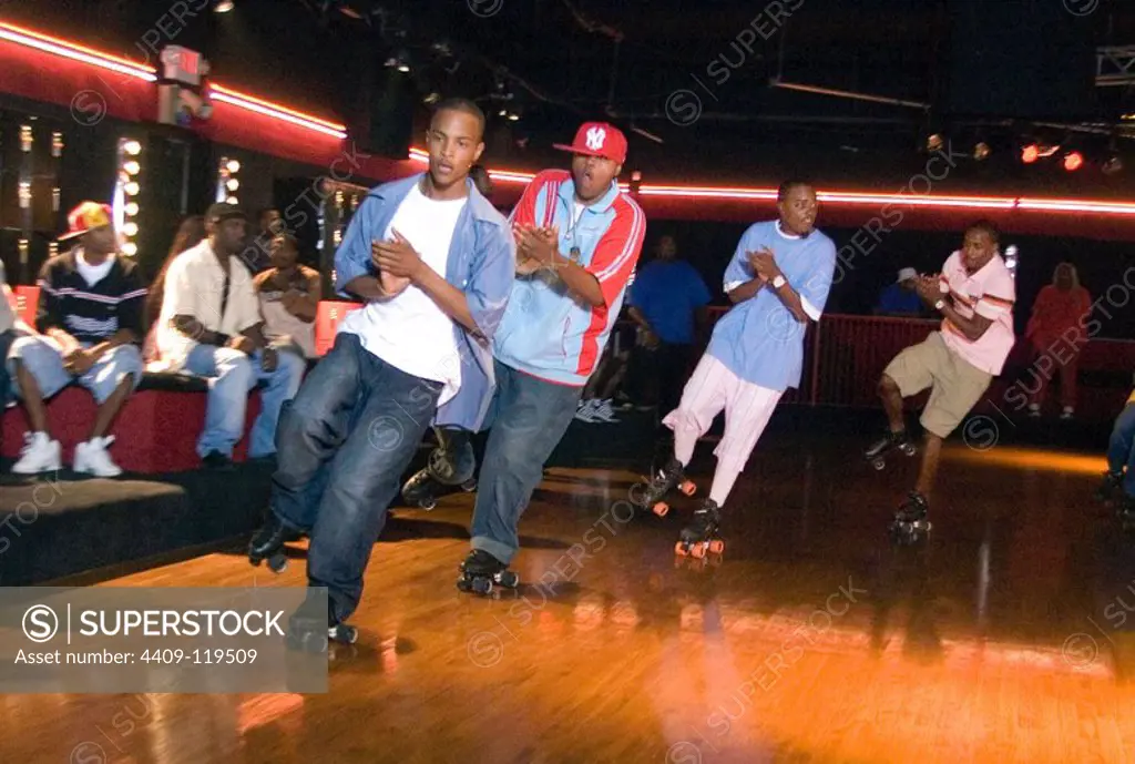 T. I., JASON WEAVER, JACKIE LONG and ALBERT DANIELS in ATL (2006), directed by CHRIS ROBINSON.