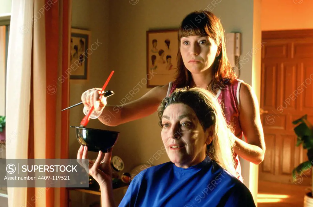 CARMEN MAURA and LOLA DUEÑAS in VOLVER (2006), directed by PEDRO ALMODOVAR.
