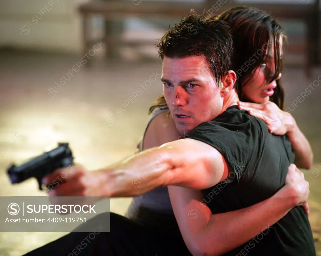 TOM CRUISE and MICHELLE MONAGHAN in MISSION: IMPOSSIBLE III (2006), directed by J.J ABRAMS.