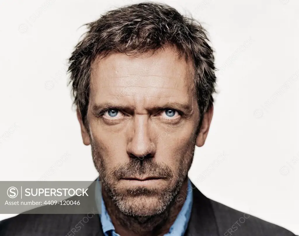 HUGH LAURIE in HOUSE, M. D. (2004) -Original title: HOUSE M. D.-, directed by KEITH GORDON and BRYAN SINGER.