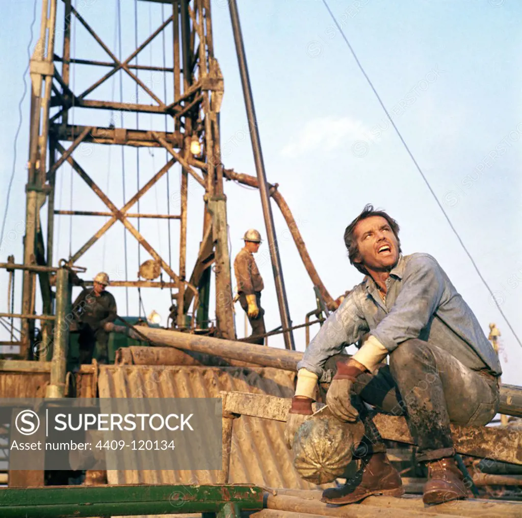 JACK NICHOLSON in FIVE EASY PIECES (1970), directed by BOB RAFELSON.
