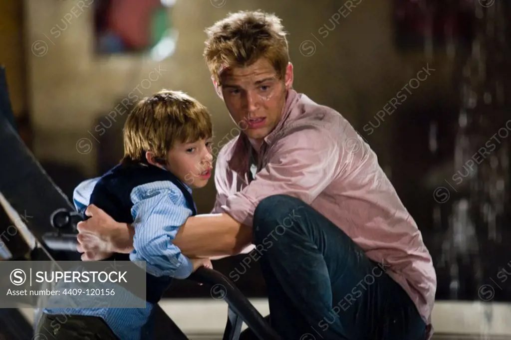JIMMY BENNETT and MIKE VOGEL in POSEIDON (2006), directed by WOLFGANG PETERSEN.