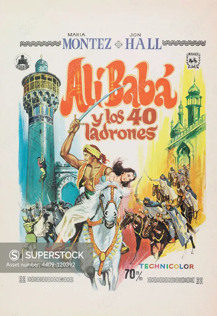 ALI BABA AND THE FORTY THIEVES (1944).