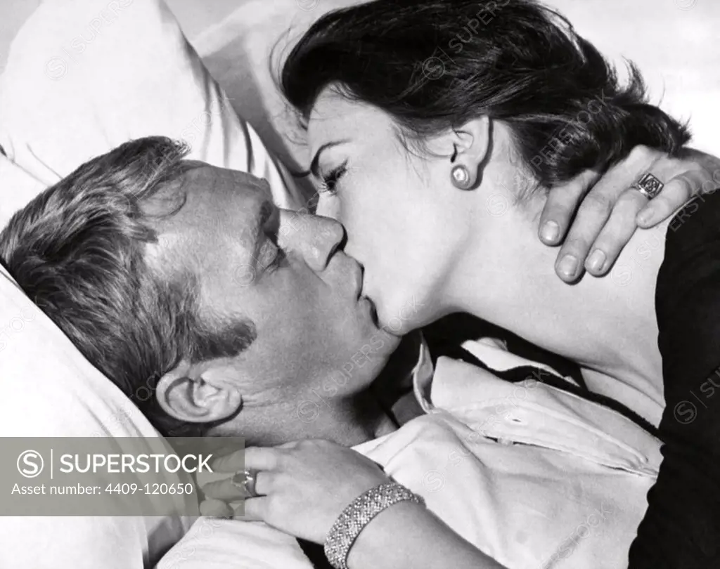 NATALIE WOOD and STEVE MCQUEEN in LOVE WITH THE PROPER STRANGER (1963), directed by ROBERT MULLIGAN.