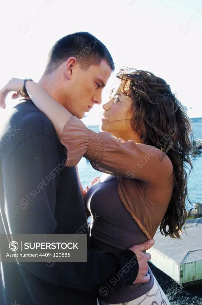 JENNA DEWAN-TATUM and CHANNING TATUM in STEP UP (2006), directed by ANNE FLETCHER. Copyright: Editorial use only. No merchandising or book covers. This is a publicly distributed handout. Access rights only, no license of copyright provided. Only to be reproduced in conjunction with promotion of this film.